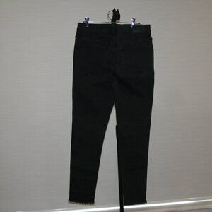 Madewell Black skinny 10" high rise jeans size 30